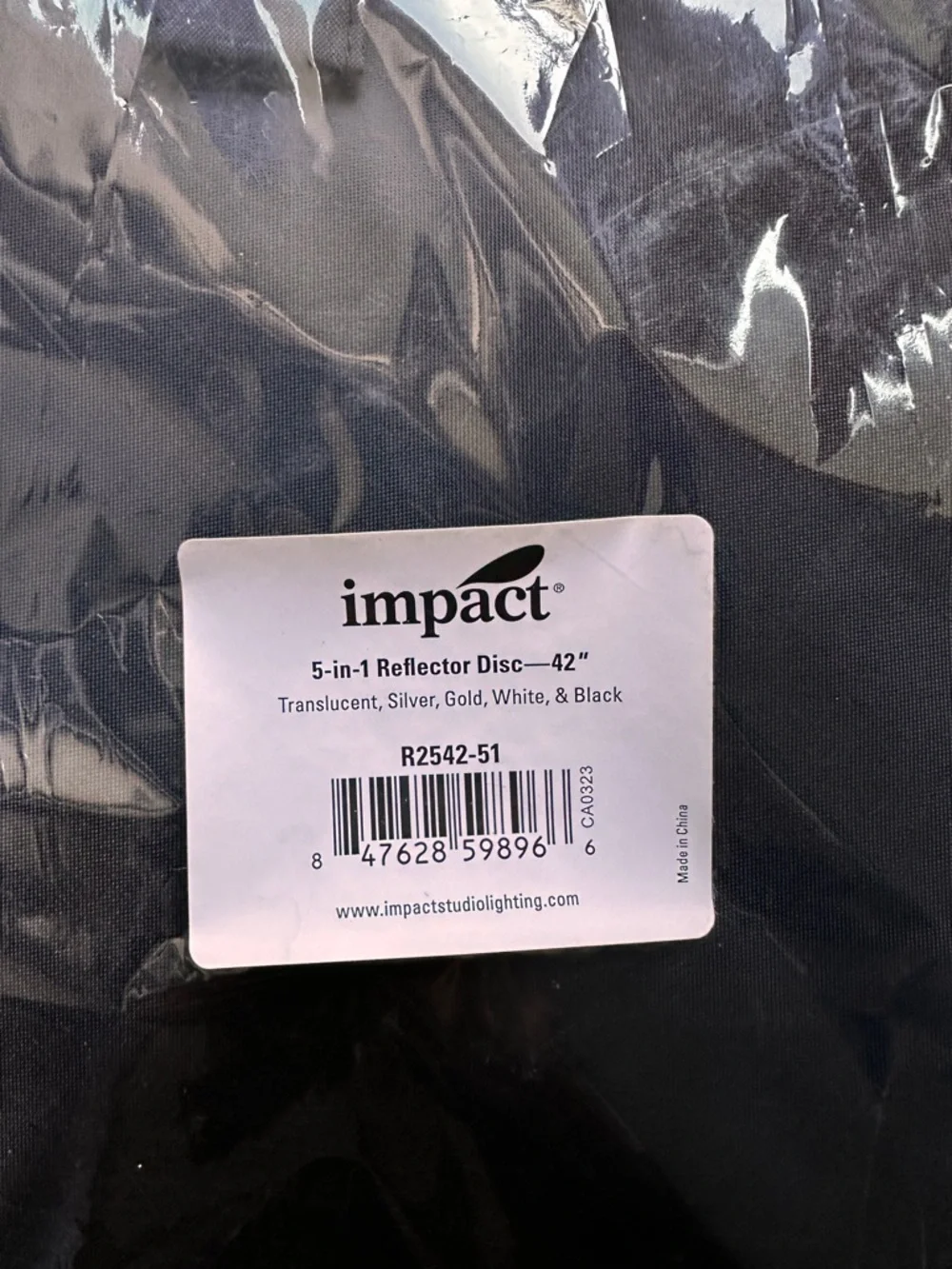 NEW Impact 42” 5-in-1 Reflector Disc Photography Lighting Kit w/ Case